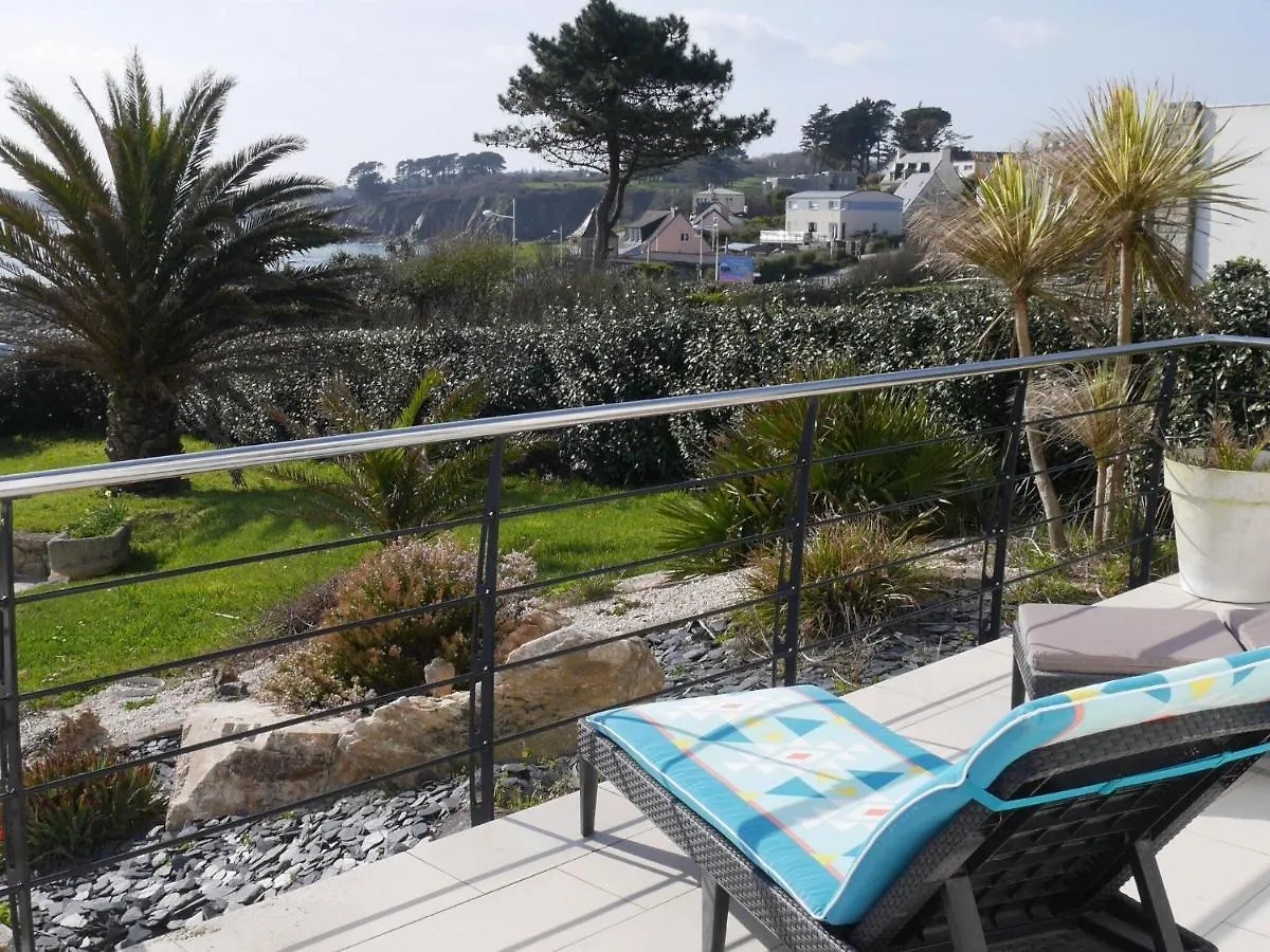 بيت للعطل فيلا 180° Panoramic Sea View, Direct Beach Location, Locmaria-Plouzane